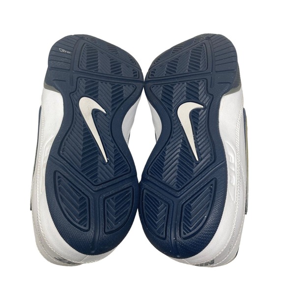 Nike Air Court 1 Leader Sneakers Mens 9.5 Low White Blue 429717-102 2010 main image 4